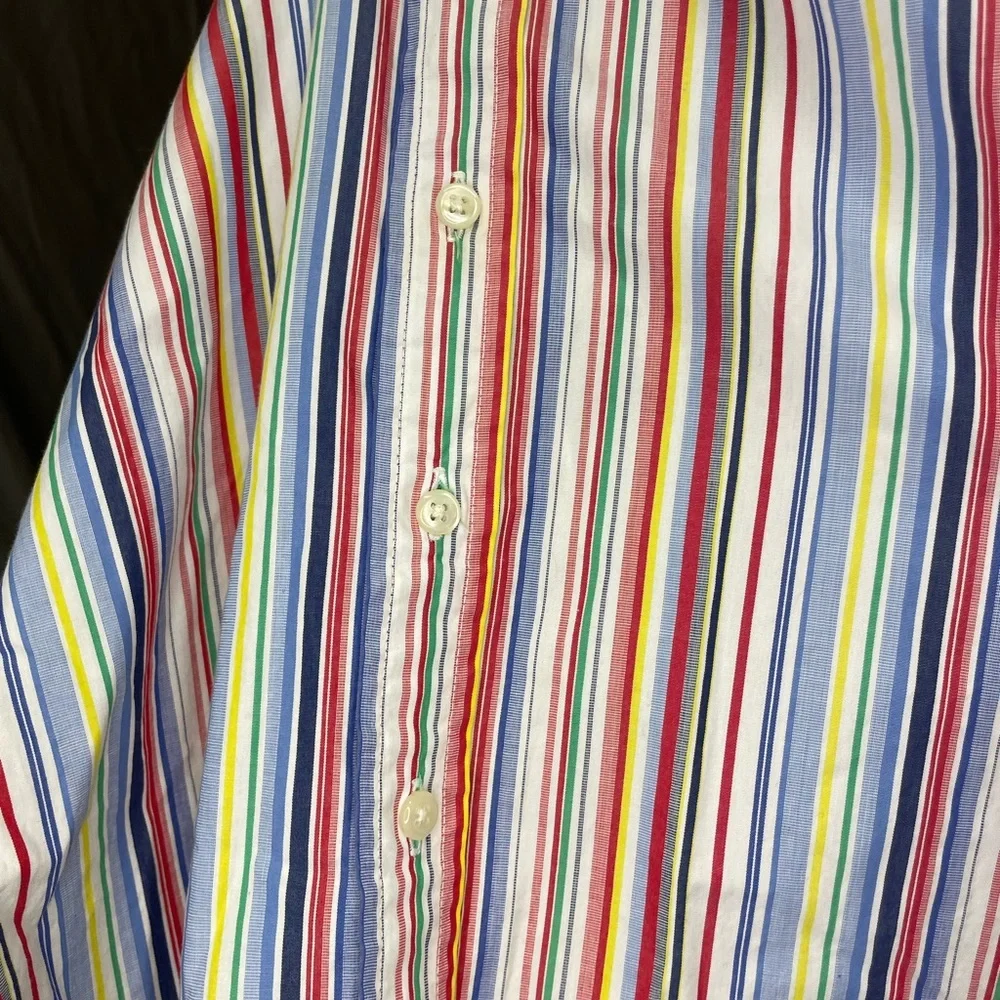 Ralph Lauren Multicolor Striped Button-Down Shirt